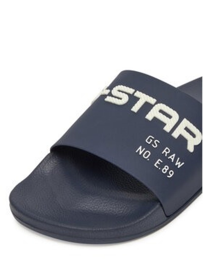 G-Star Raw Klapki SS25-3C096-M Granatowy