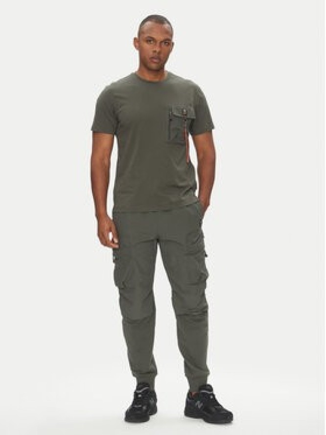 Parajumpers Joggery Osage 25SMPMPARE04 Zielony Regular Fit