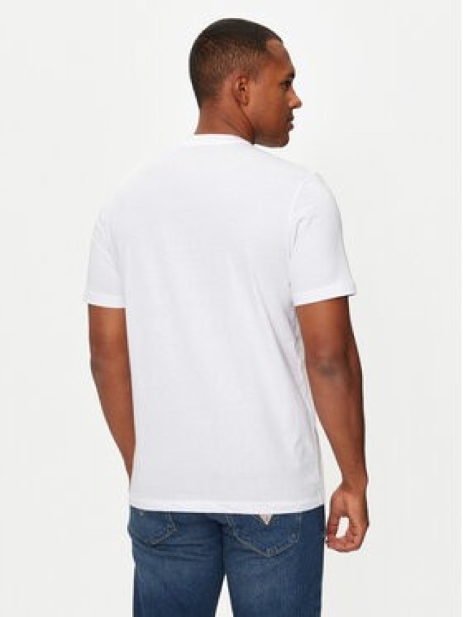 Guess T-Shirt U4BM03 KCAM1 Biały Regular Fit