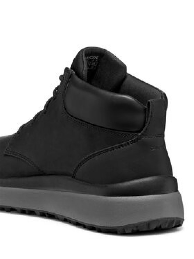 Geox Trzewiki U Granito + Grip U56MSA 000FF C9999 Czarny