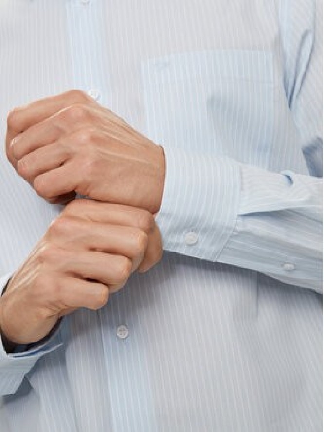 Calvin Klein Koszula K10K113491 Niebieski Slim Fit