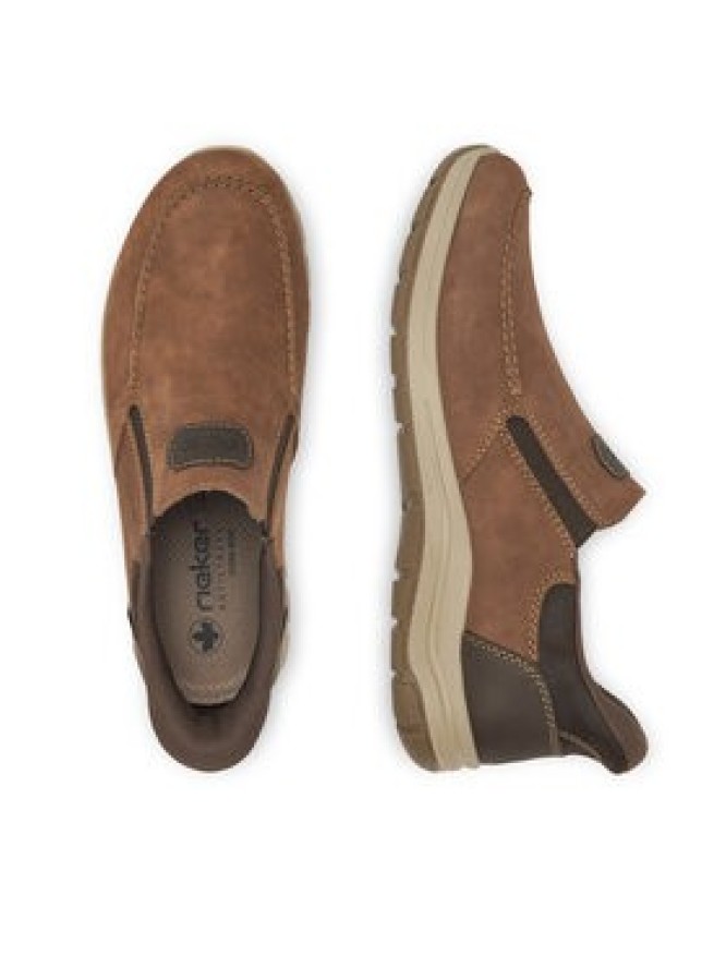 Rieker Półbuty 03655-24 Brązowy