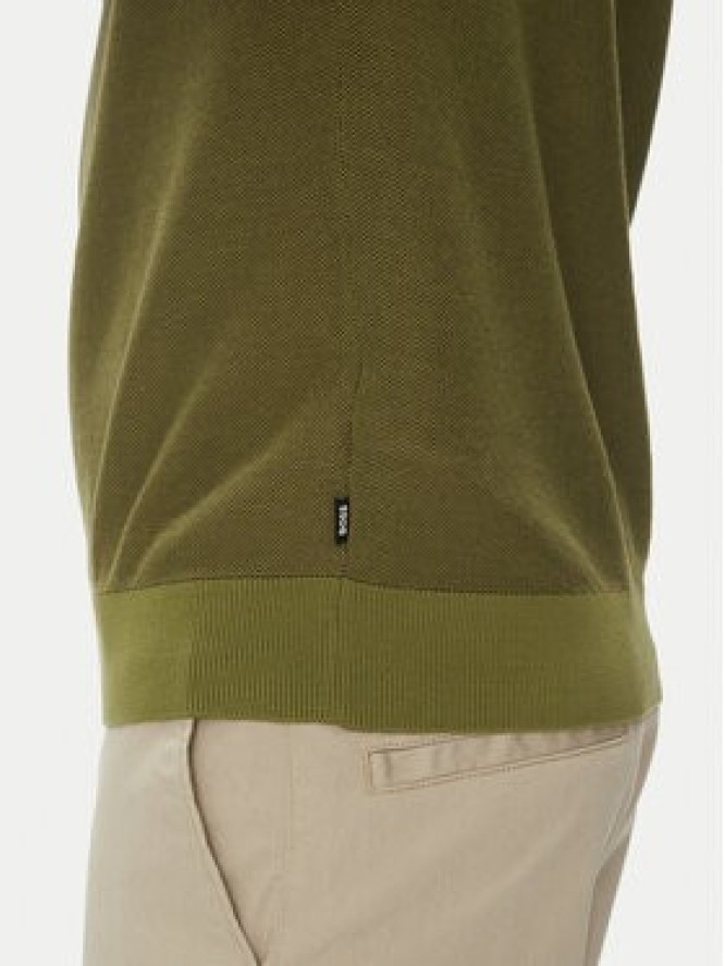 BOSS T-Shirt Jianfranco 50537642 Zielony Regular Fit