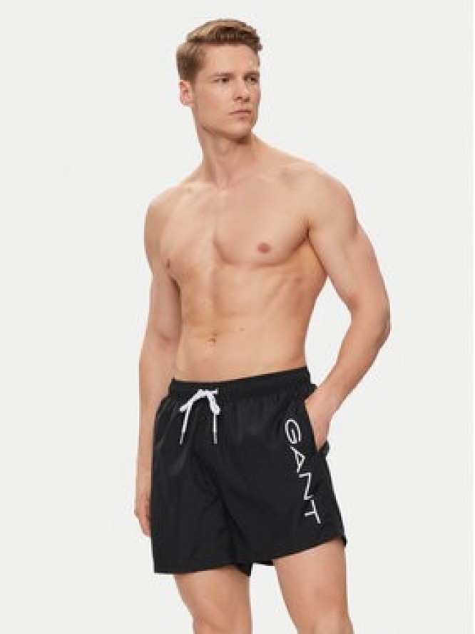 Gant Szorty kąpielowe 920006300 Czarny Regular Fit