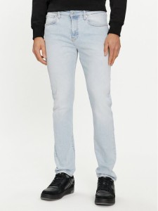 Calvin Klein Jeans Jeansy J30J324850 Błękitny Skinny Fit