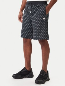 Guess Szorty sportowe Z4YD03 K7122 Czarny Regular Fit