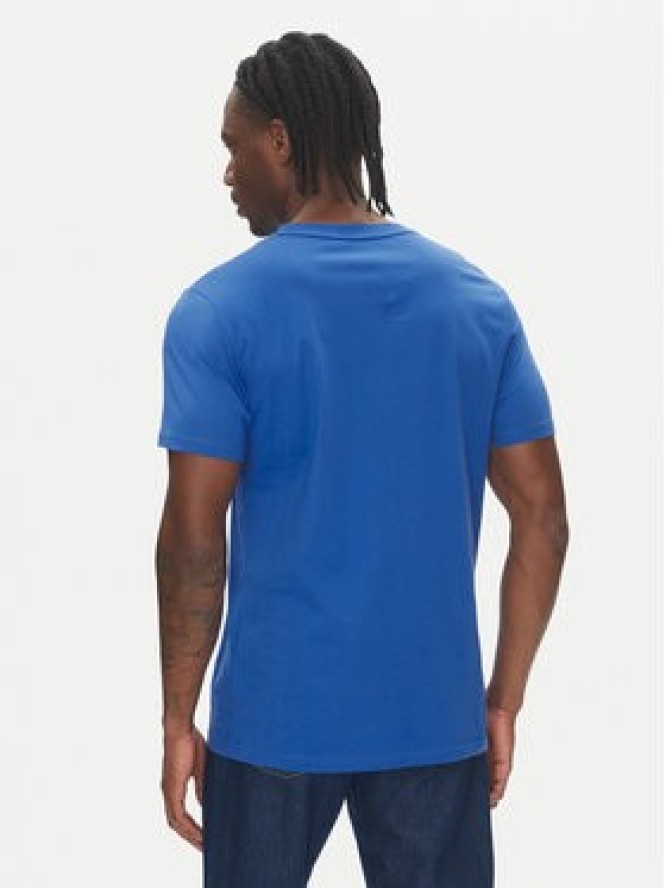 Tommy Hilfiger T-Shirt UM0UM03525 Niebieski Regular Fit