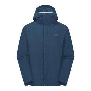 Kurtka przeciwdeszczowa męska Rab Downpour Jacket z kapturem