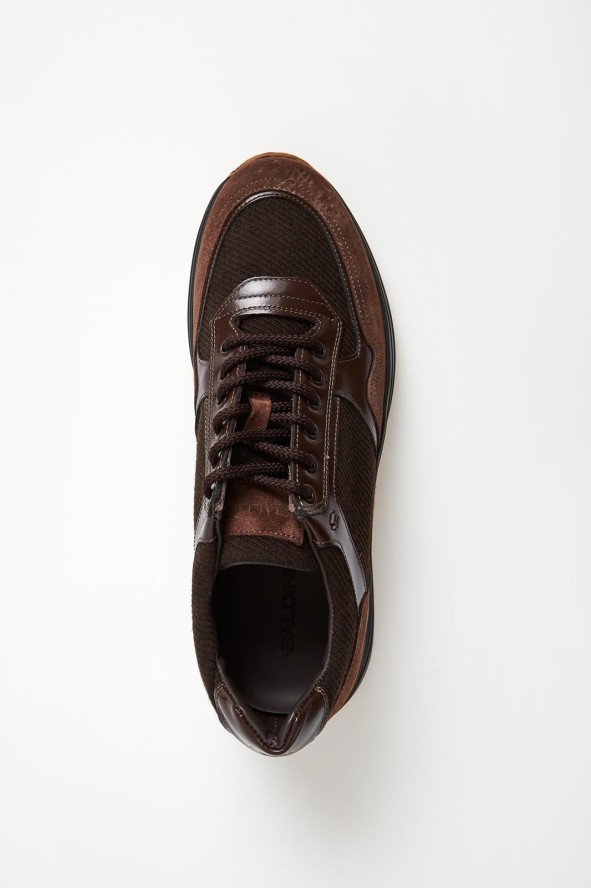 Sneakersy męskie zamszowe BALDININI