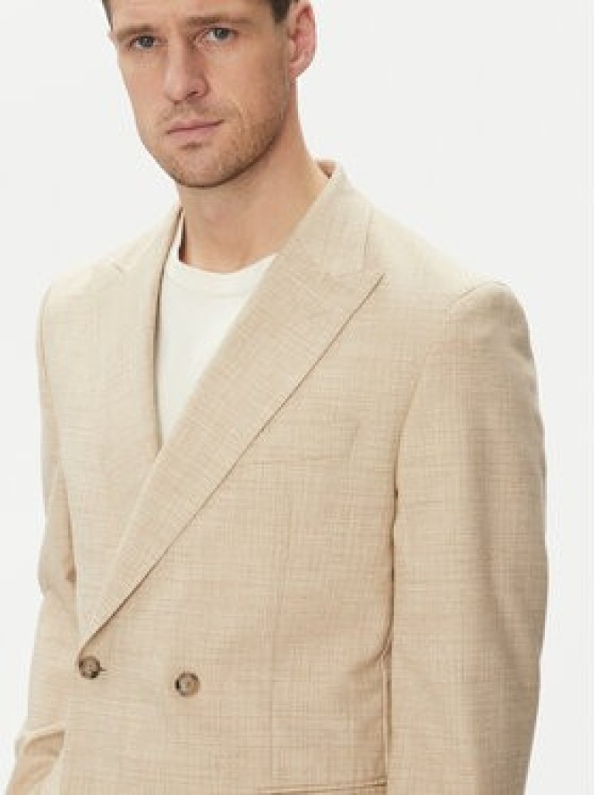 BOSS Garnitur C-Huge-2Pcs-Db-252 50540783 Écru Slim Fit