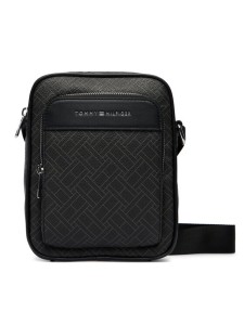 Tommy Hilfiger Saszetka Th Flag Monogram Mini Reporter AM0AM14138 Czarny