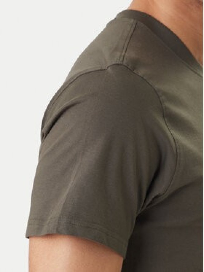 Hunter T-Shirt Halton HARM0019252 Zielony Regular Fit