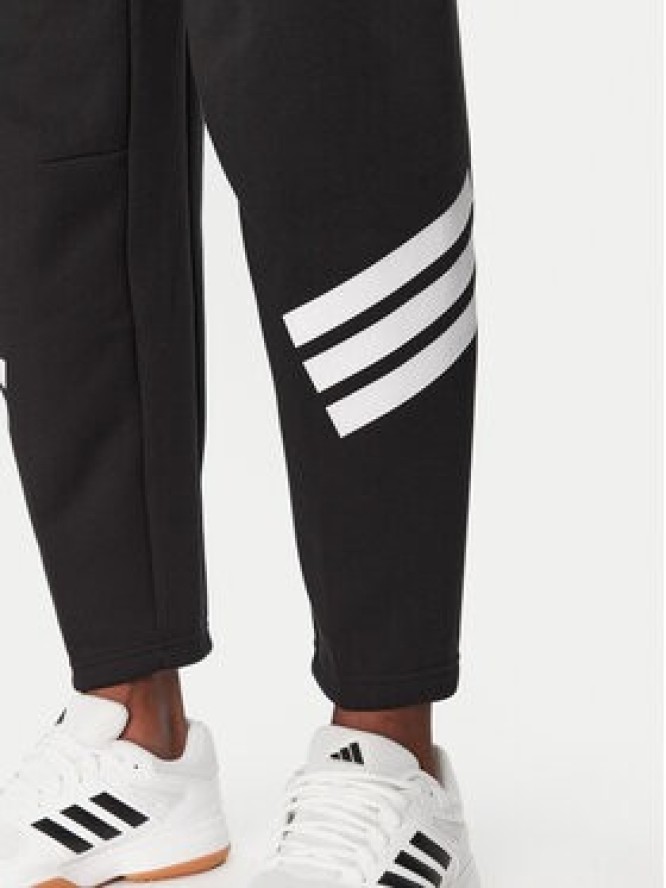 adidas Spodnie dresowe Future Icons 3-Stripes JD4889 Czarny Loose Fit