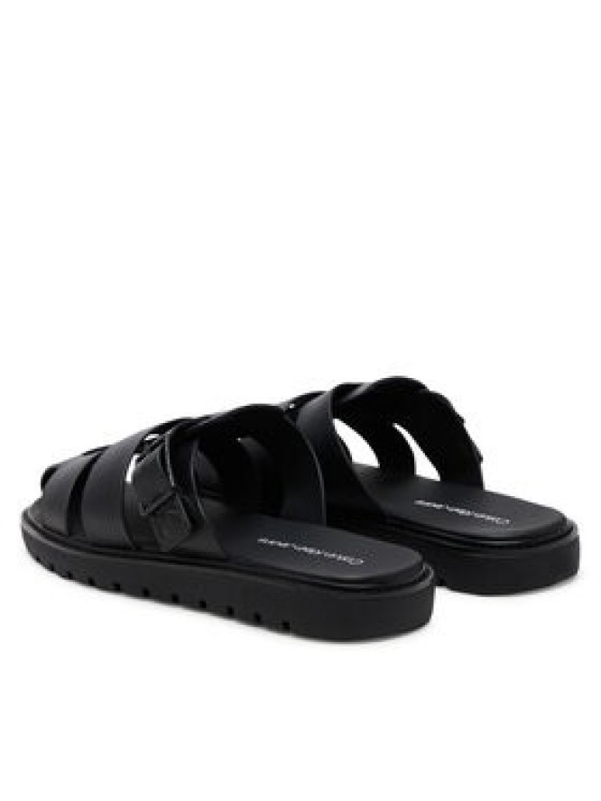 Calvin Klein Jeans Klapki Sq Molded Sandal Fisherman YM0YM01220 Czarny