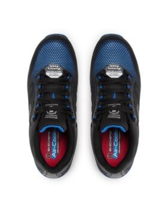 Skechers Półbuty Bulklin 77180EC/BLU Czarny