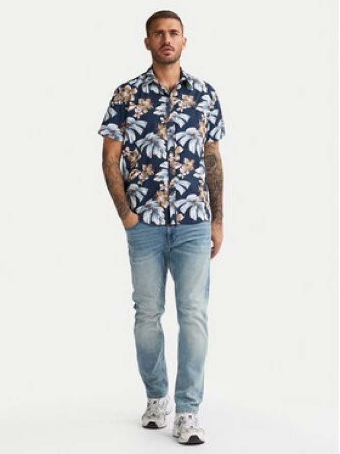 Petrol Industries Koszula M-1050-SIS418 Granatowy Regular Fit