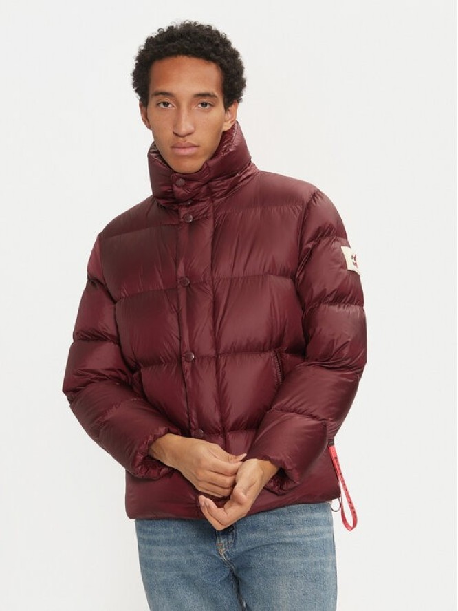 After Label Kurtka puchowa Chamonix A00015 Bordowy Regular Fit