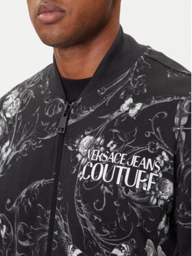 Versace Jeans Couture Bluza 79GAI30C FS206 Czarny Regular Fit