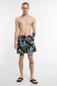 Spodenki męskie plażowe Carhartt WIP Slater Swim Trunks Bayou Print L