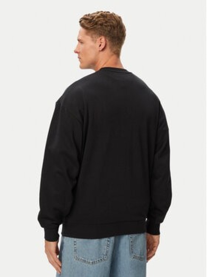 adidas T-Shirt Trefoil Essentials IA7532 Czarny Loose Fit