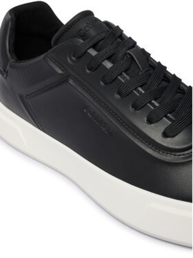 Calvin Klein Sneakersy Basket Cupsole Oxf Lup Hf Lth YM0YM01452 Czarny