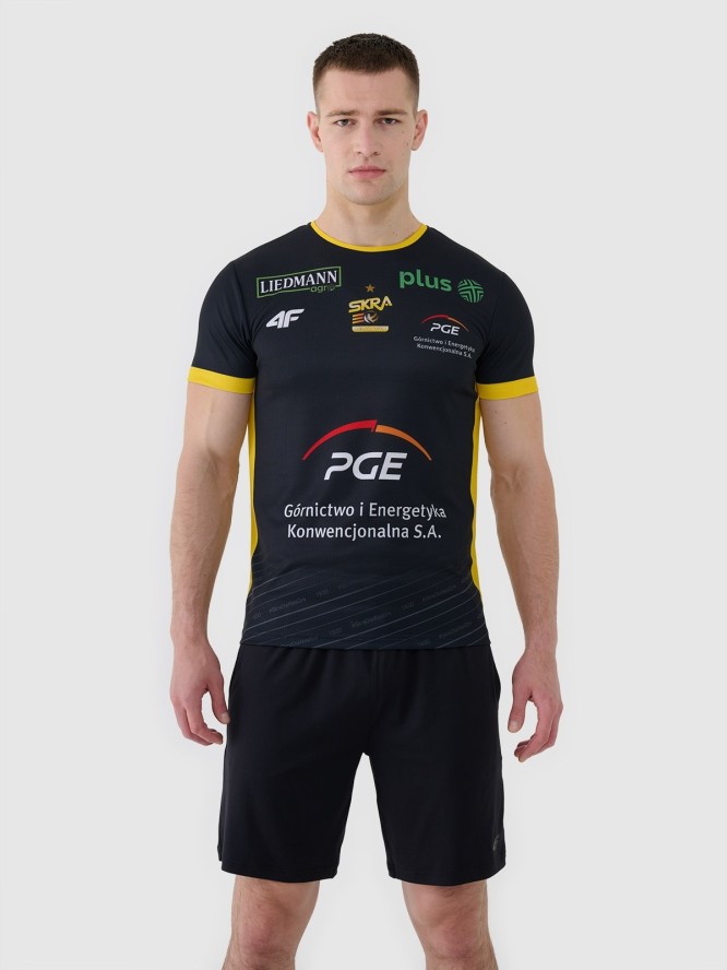 4F Koszulka meczowa replika wyjazdowa z sezonu 2024/25 męska 4F x PGE GiEK Skra Bełchatów - multikolor M