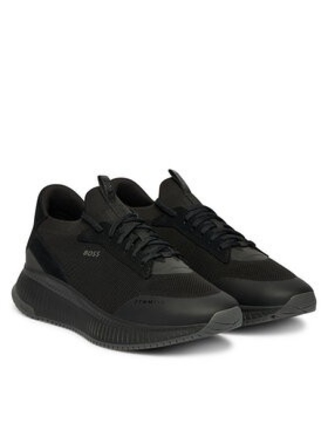 BOSS Sneakersy Mono 50523113 Czarny