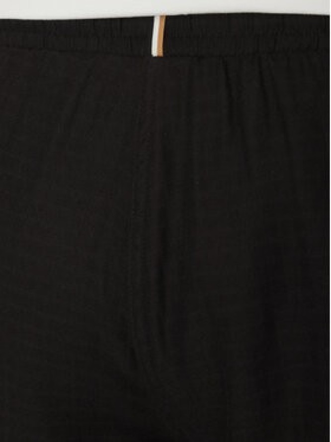 BOSS Szorty materiałowe 50540134 Czarny Regular Fit