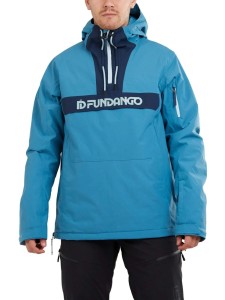 Kurtka narciarska męska Burnaby Logo Anorak