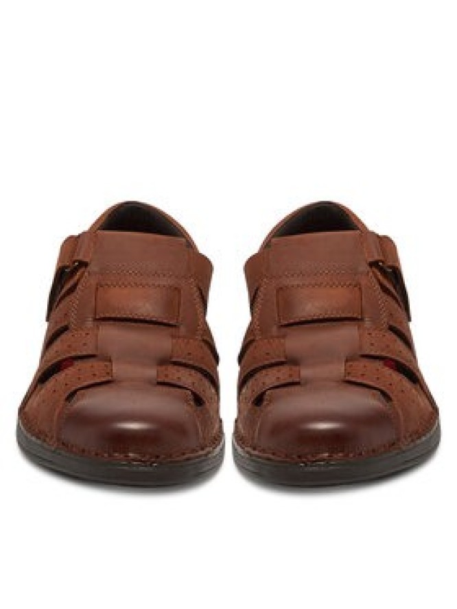 Go Soft Sandały HOLIDAY-02 MI18 Brązowy