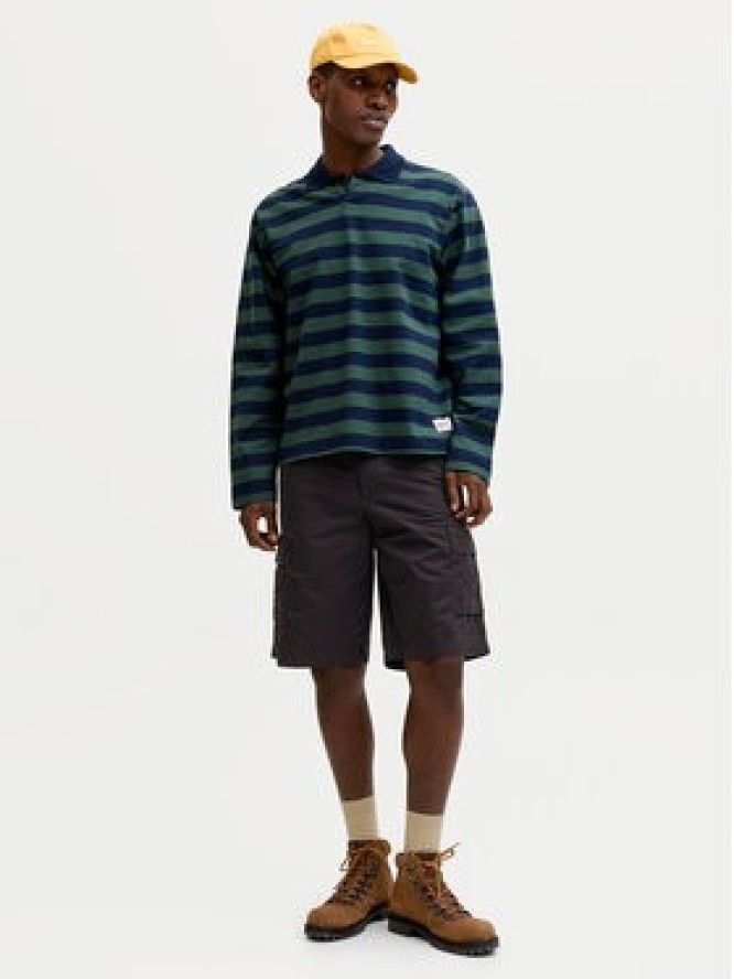 Jack & Jones Szorty materiałowe Stcole 12292263 Czarny Regular Fit