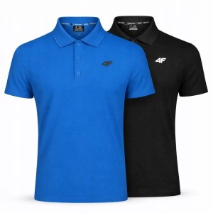 KOSZULKA MĘSKA POLO 4F KOMPLET SPORTOWY ZESTAW 2PAK M0770 SS26