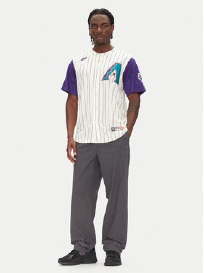 Nike Koszula CO25-DIC1-DIA-A3F Écru Regular Fit