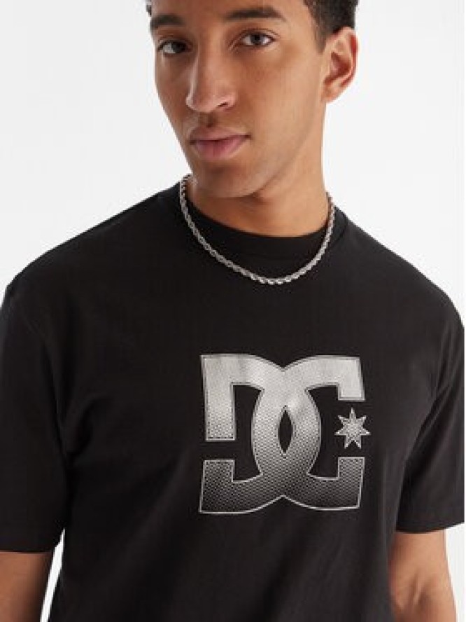 DC Shoes T-Shirt Star Reflective EDYZT04346 Czarny Regular Fit