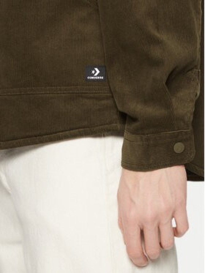Converse Kurtka przejściowa 10027091-A02 Khaki Regular Fit