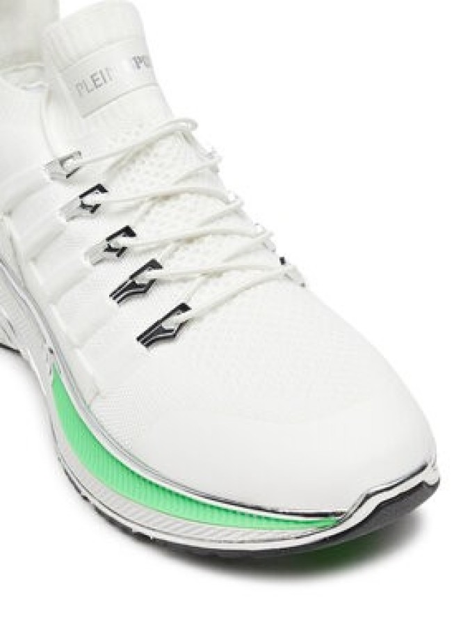 Plein Sport Sneakersy PADS USC0579 STE003N Biały