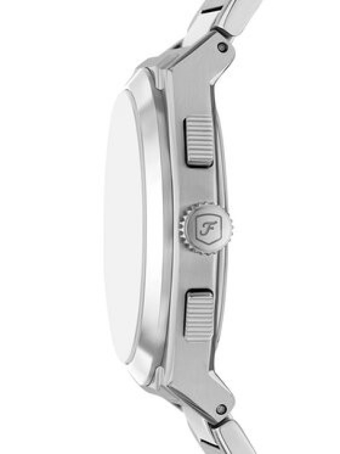 Fossil Zegarek Everett Chronograph FS6104 Srebrny