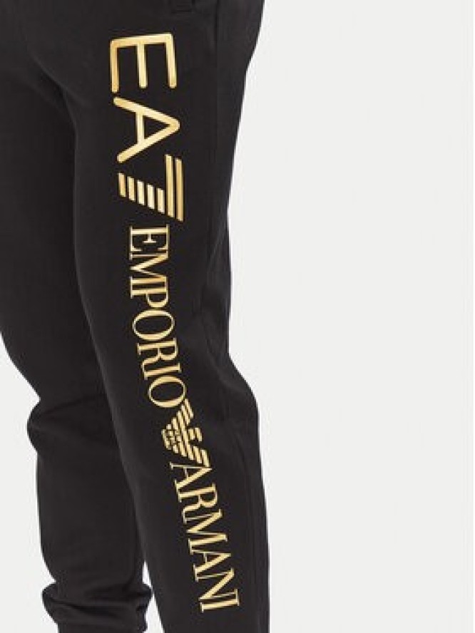 EA7 Emporio Armani Spodnie dresowe 7M000572 AF10377 MC004 Czarny Regular Fit