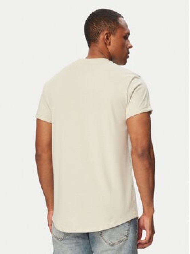 G-Star Raw T-Shirt Lash D16396-B353 Kremowy Regular Fit