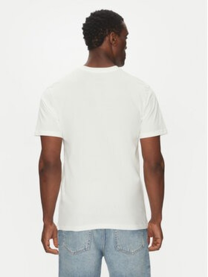 Quiksilver T-Shirt EQYZT08040 Biały Regular Fit