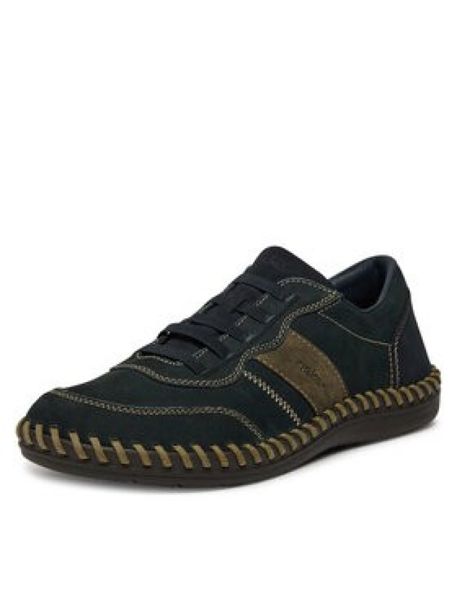 Rieker Półbuty B2468-14 Granatowy