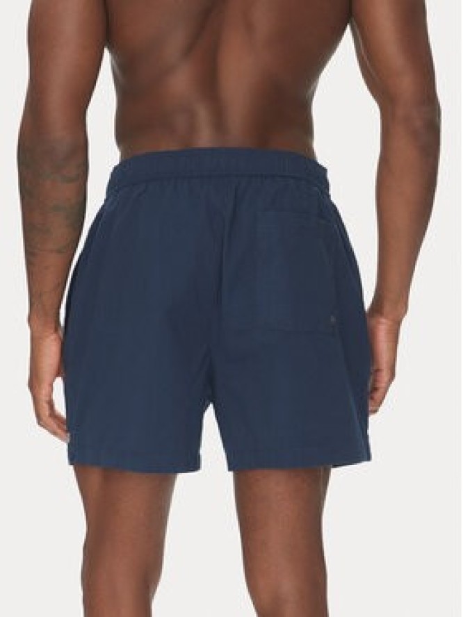 Mustang Szorty kąpielowe Oceanside 1016478 Granatowy Regular Fit