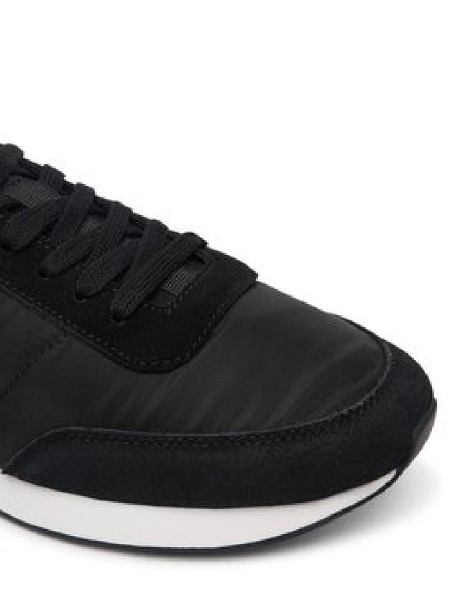 Calvin Klein Jeans Sneakersy Retro Runner Sock Laceup Mix YM0YM01414 Czarny