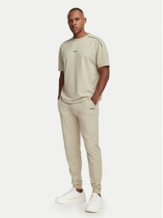 HUGO Spodnie dresowe Noah 50566158 Beżowy Regular Fit