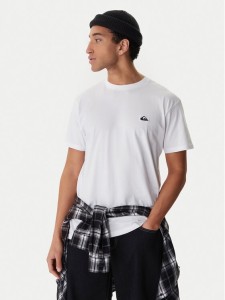 Quiksilver T-Shirt EQYZT07711 Biały Regular Fit