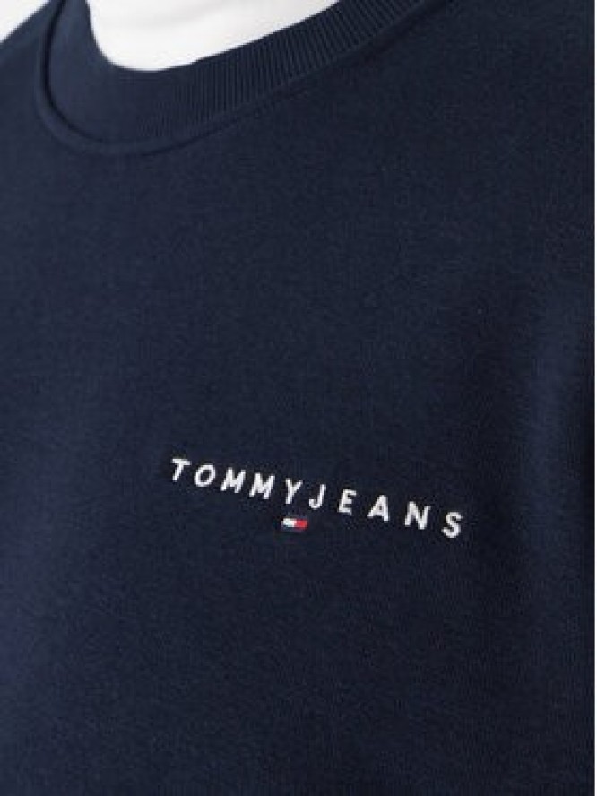 Tommy Jeans Bluza DM0DM20249 Granatowy Regular Fit