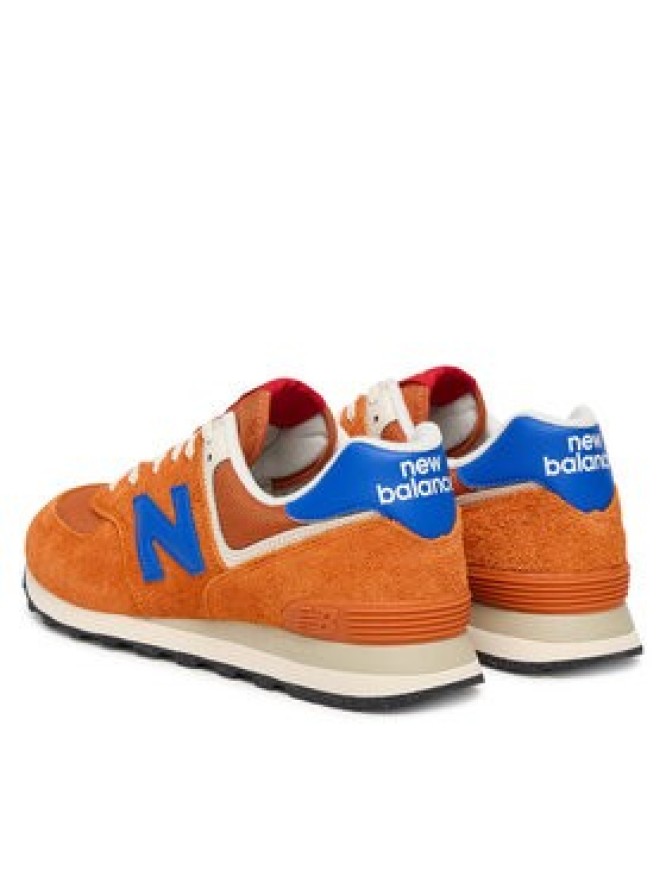New Balance Sneakersy U574BRD Pomarańczowy