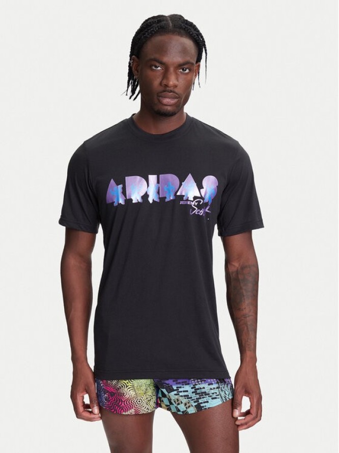 adidas T-Shirt Jeremy Scott JL7620 Czarny Regular Fit