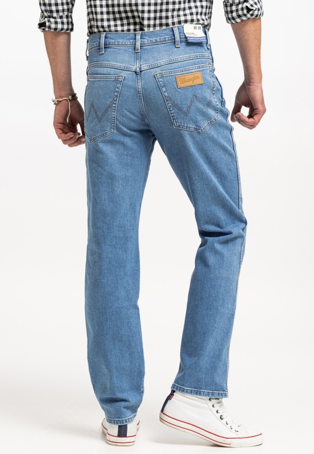 WRANGLER TEXAS MĘSKIE SPODNIE JEANSOWE JEANSY DŻINSY FRIDAY ROCK W121HR47E 112331061