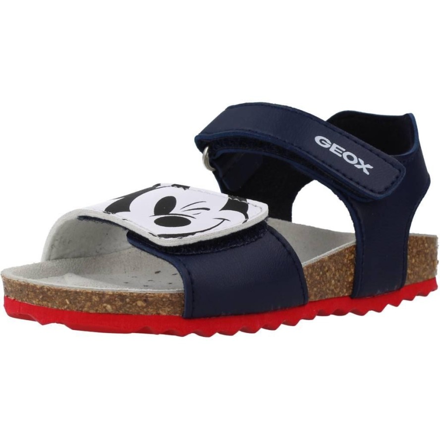 Sandały GEOX B SANDAL CHALKI BOY Biały
